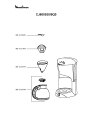 Схема №1 CJ600530/9Q0 с изображением Фильтр для электрокофеварки Moulinex MS-621909