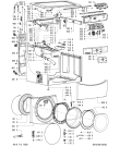 Схема №2 MAXY 100-I PB/SB с изображением Люк и обрамление для стиральной машины Whirlpool 481244011318