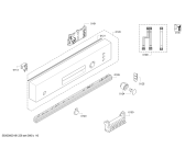 Схема №5 SMI40E75IL, AquaStop made in Germany с изображением Передняя панель для посудомойки Bosch 00791391