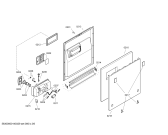Схема №6 3VI340XP с изображением Передняя панель для посудомойки Bosch 00662570