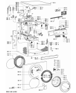 Схема №2 WAK/D 8414 EX с изображением Декоративная панель для стиральной машины Whirlpool 481245311077
