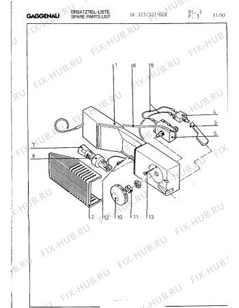 Схема №12 IK311031 с изображением Лампа для холодильной камеры Bosch 00158070