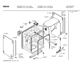 Схема №6 SHX46A02UC Bosch с изображением Панель управления для электропосудомоечной машины Bosch 00239021
