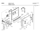 Схема №6 SHI6902EU с изображением Вкладыш в панель для посудомойки Bosch 00298975