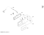 Схема №4 WTE86103IT с изображением Панель управления для сушильной машины Bosch 00677236