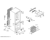 Схема №3 KG33V390 с изображением Панель для холодильной камеры Siemens 00445093