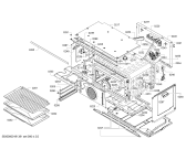 Схема №2 B94M43N3 с изображением Кронштейн для плиты (духовки) Bosch 11012625