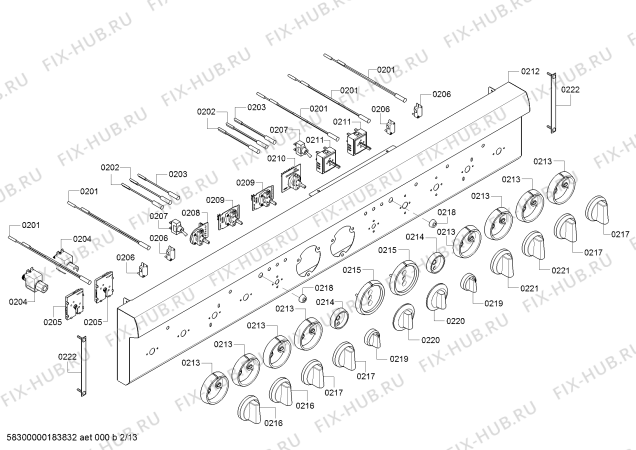 Схема №11 PRD486NLHC с изображением Кабель для плиты (духовки) Bosch 12004410