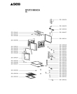 Схема №2 OF273100/5C с изображением Дверь (стекло) духовки для электропечи Seb SS-188437