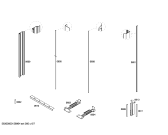 Схема №6 CIR36MIIL1 K 1911 VI с изображением Крепеж для холодильной камеры Bosch 00246414