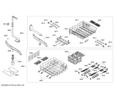 Схема №6 SHX56B02UC с изображением Панель управления для посудомоечной машины Bosch 00432120