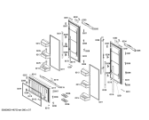 Схема №7 K7791X0 с изображением Панель для холодильной камеры Bosch 00673240