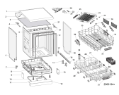 Схема №2 BSFO3O35PF (F155304) с изображением Блок управления для посудомоечной машины Indesit C00541735