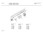 Схема №1 SGZEUE4 brillant734i с изображением Вкладыш в панель для посудомойки Bosch 00365574