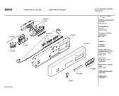 Схема №4 SRS4712II с изображением Передняя панель для посудомойки Bosch 00366017