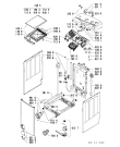 Схема №1 AWT 5108/1 с изображением Обшивка для стиральной машины Whirlpool 481245212352