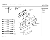 Схема №3 WXB760II SIWAMAT XB760 с изображением Панель управления для стиралки Siemens 00363207