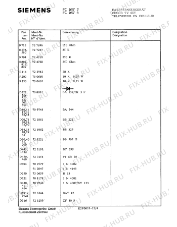Взрыв-схема телевизора Siemens FC8374 - Схема узла 05