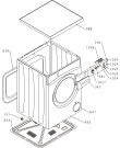 Схема №5 WA60109 (286447, PS0A3/100) с изображением Обшивка для стиралки Gorenje 288233