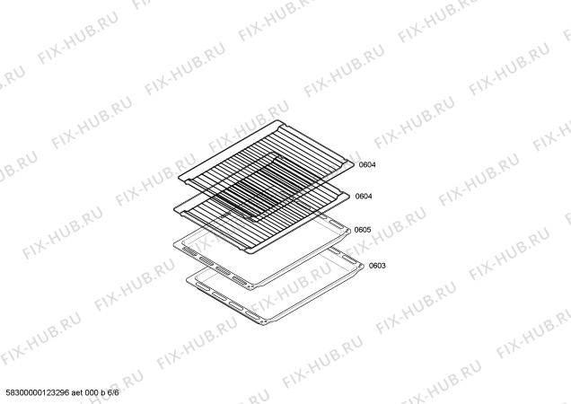 Схема №6 HBN730571 с изображением Панель управления для духового шкафа Bosch 00665111