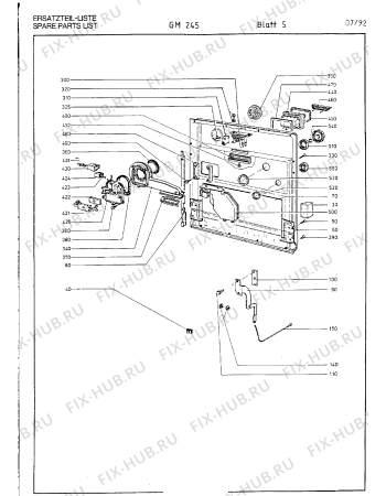 Схема №23 GM245160 с изображением Крепеж для посудомоечной машины Bosch 00320249