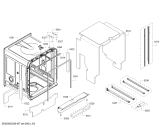 Схема №6 SHEM78W56N с изображением Ремкомплект для посудомоечной машины Bosch 10006765