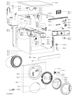 Схема №2 AWO/D 8419 с изображением Блок управления для стиральной машины Whirlpool 481074290286