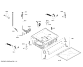 Схема №5 SHE4AM16UC с изображением Планка для посудомойки Bosch 00668600