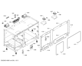 Схема №9 PRD486GDHC с изображением Плата для электропечи Bosch 00685621