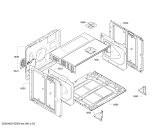 Схема №5 HEA63A250 с изображением Ручка переключателя для плиты (духовки) Bosch 00613963