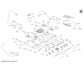Схема №5 HSK45I33SC HSK45I33SC Cocina a gas Bosch Inox с изображением Панель для духового шкафа Bosch 11014987