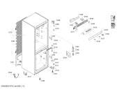 Схема №3 KGV36X25 с изображением Панель для холодильной камеры Bosch 00665333