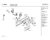 Схема №4 WFA2070 с изображением Панель управления для стиралки Bosch 00289446