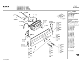 Схема №5 HBN4520 с изображением Панель управления для плиты (духовки) Bosch 00359172