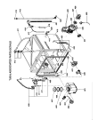Схема №5 BF41 (F033564) с изображением Тумблер для посудомоечной машины Indesit C00211050