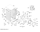 Схема №4 WIE20260EE с изображением Панель управления для стиральной машины Bosch 00668070