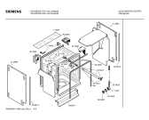 Схема №6 SE54M550EU с изображением Передняя панель для посудомойки Siemens 00439943