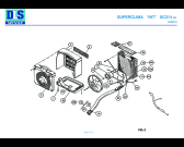 Схема №2 SC 314AR (R407c) с изображением Обшивка для кондиционера DELONGHI 5450009000