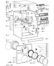 Схема №2 WA 87660 с изображением Обшивка для стиралки Whirlpool 481245214477