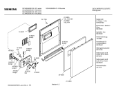 Схема №5 SE34A266SK Extraklasse с изображением Передняя панель для электропосудомоечной машины Siemens 00432930