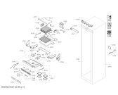 Схема №4 RF463202 с изображением Модуль управления для холодильника Bosch 00706605