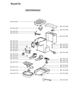 Схема №2 ES4100HA/4J0 с изображением Держатель фильтра для электрокофеварки Rowenta MS-0928281