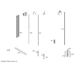 Схема №4 FIN36MIIL5 с изображением Монтажный набор для холодильника Bosch 12014676