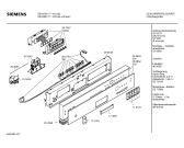 Схема №6 SE54861 с изображением Передняя панель для посудомоечной машины Siemens 00358652
