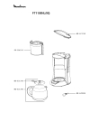 Схема №1 FT1105NL/9Q с изображением Держатель фильтра для электрокофеварки Moulinex SS-201512