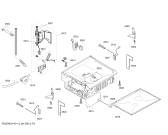 Схема №6 SGI56E96EU с изображением Передняя панель для посудомоечной машины Bosch 00706349