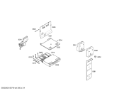 Схема №4 KDN32X73 с изображением Дверь морозильной камеры для холодильной камеры Bosch 00686103