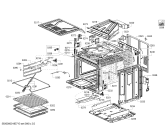 Схема №2 HGN10G050 с изображением Панель управления для плиты (духовки) Bosch 00747159