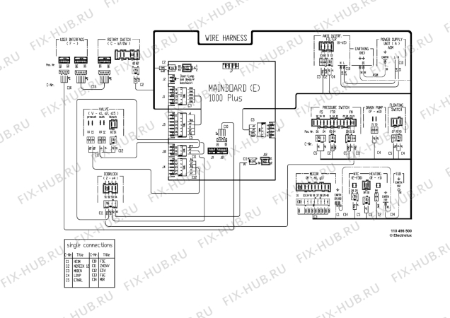 Взрыв-схема стиральной машины Privileg 995211_20618 - Схема узла Control 113