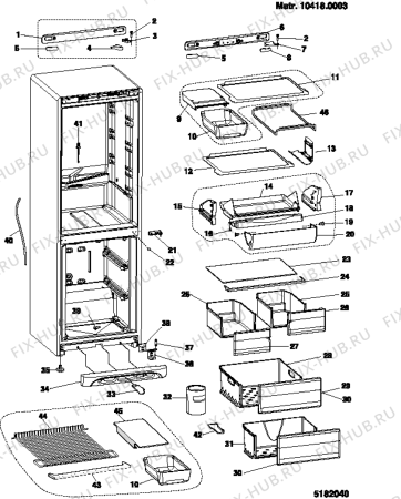 Схема №3 MBA3311 (F026926) с изображением Наставление для холодильника Indesit C00085405